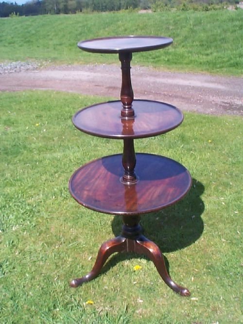 George III Mahogany Dumbwaiter